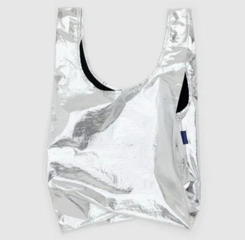 Baggu metallic silver standard - baggu,