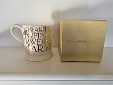 Emma Bridgewater 'We Three Kings' Half Pint Mug 22 Carat Gold Tea Coffee