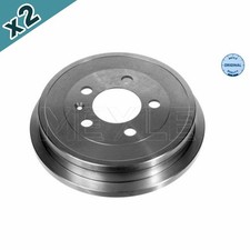 2x MEYLE 115 523 1035 Brake Drum Rear Fits Audi A2 Seat Cordoba Ibiza Skoda VW