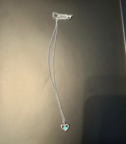 Silver tone cable chain - silver,
