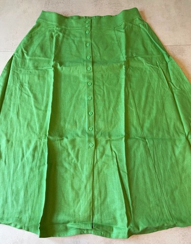 Damart women green linen - damart,