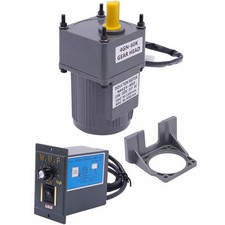 25W 220V Adjustable Speed Motor AC Gear Motor Electric  Motor with Controller