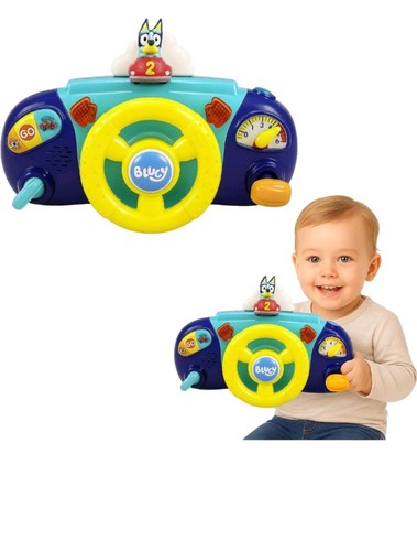 Bluey steering wheel toy - bluey,