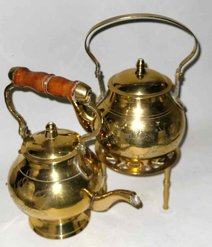 Vintage metalware fireside - metalware,