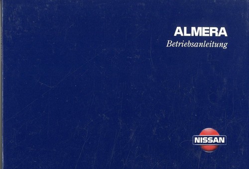 Owners manual nissan - owners, almera