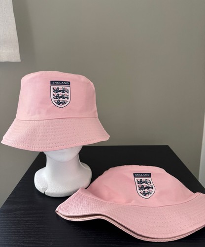 Pink england bucket - bucket, hat