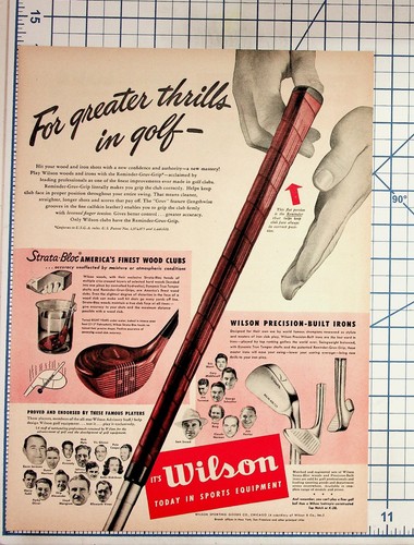 Wilson golf clubs vintage - wilson,