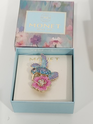 Monet signed gold - monet, tone