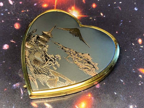 Heart shaped damascene new - heart,