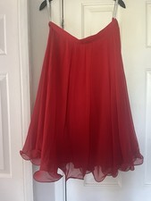 Vintage Frank Usher Chiffon Skirt Size 14