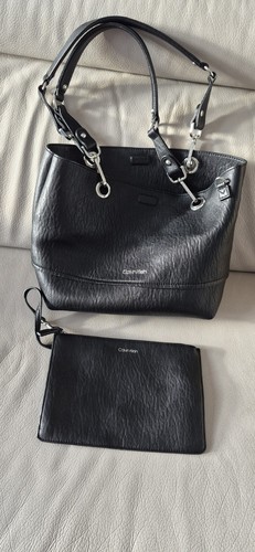 Black calvin klein medium tote - calvin,