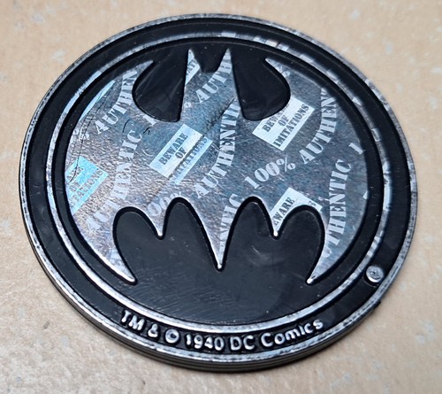 Waddingtons batman logo pog - logo,