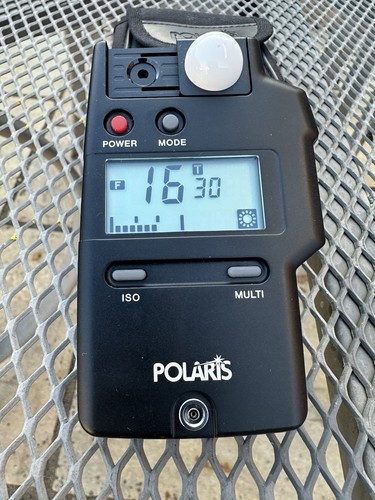 Polaris flash meter - flash, type