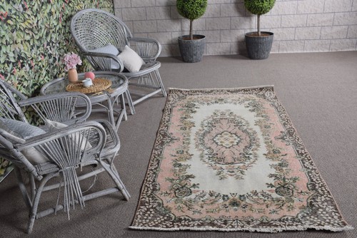 Vintage turkish area rug - area, 3,7x7