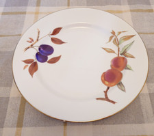 Vintage Royal Worcester Evesham Gold 10.5" Dinner Plate