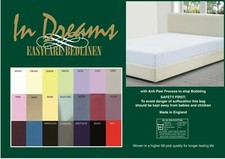 Ikea size Euro king 160 x 200cm 63" x 78" bed fitted sheet 200t/c