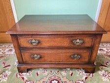 A Titchmarsh & Goodwin Stressed Oak TV Cabinet RL.774/DVD