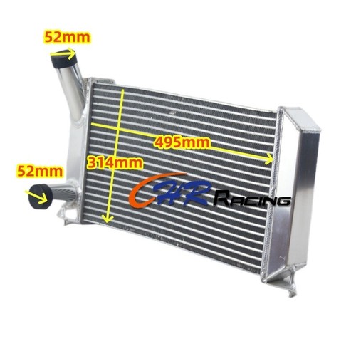 Aluminium intercooler upgraded - aluminium,