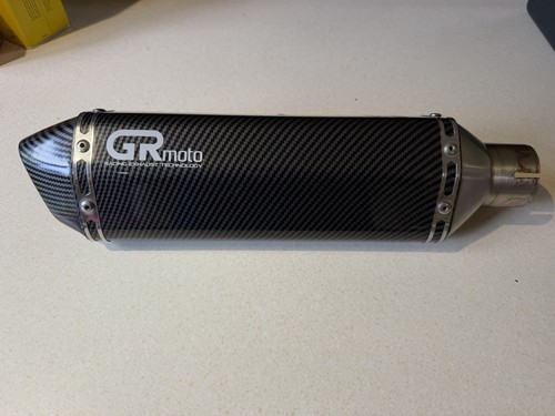 Moto exhaust with connector - gr,