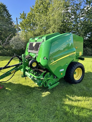 John deere f440r round baler - john,