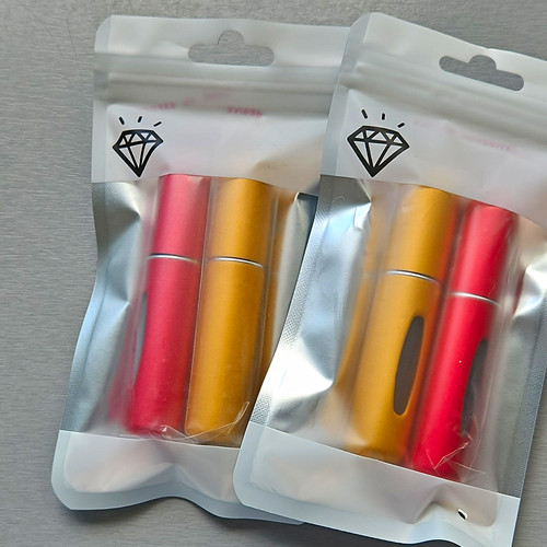 Pack refillable metal travel - refillable,