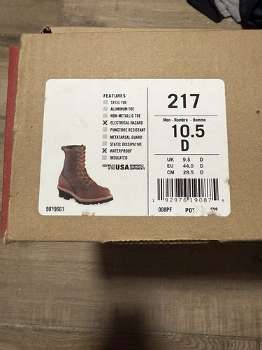 Red wing shoes loggermax 217 - shoes,