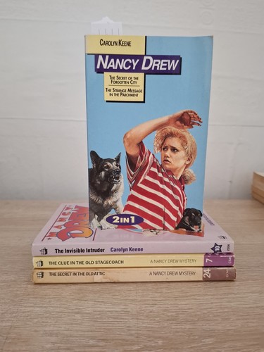Vintage nancy drew job lot - nancy,