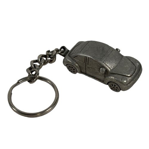 Beetle bug pewter key - vw,