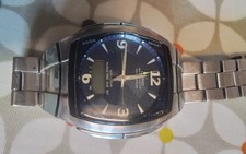Vintage Casio Wave Ceptor Stainless Steel Watch
