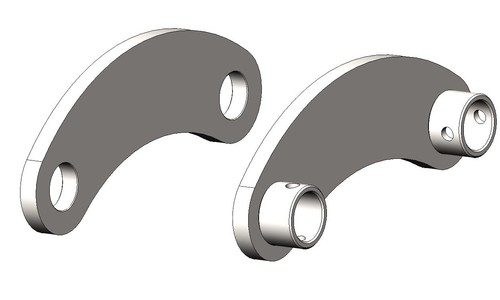 Side tipping banana links - tipping,