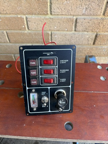 12v switch panel gang with - 3,