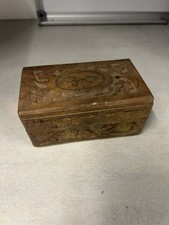 Vintage Hand-Carved Wooden