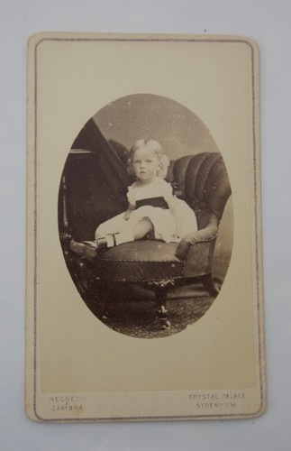 Cdv seated victorian - cdv,