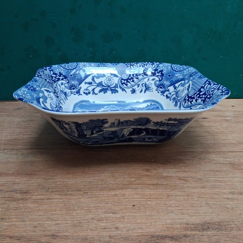 Spode italian square dish - a,