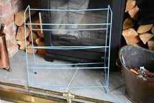 Vintage 4-Tier Metal Shoe Rack