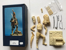 1 x ROLL CALL. NAPOLEONIC WARS OFFICER 10th HUSSARS SOLDIER. 120mm RESIN & METAL