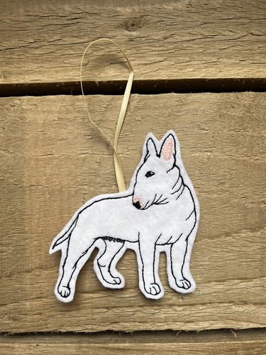 English bull terrier hanging - english,