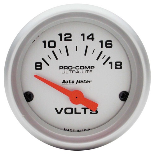 Auto meter voltage pro comp - meter,