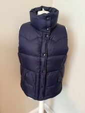Womens navy down filled padded