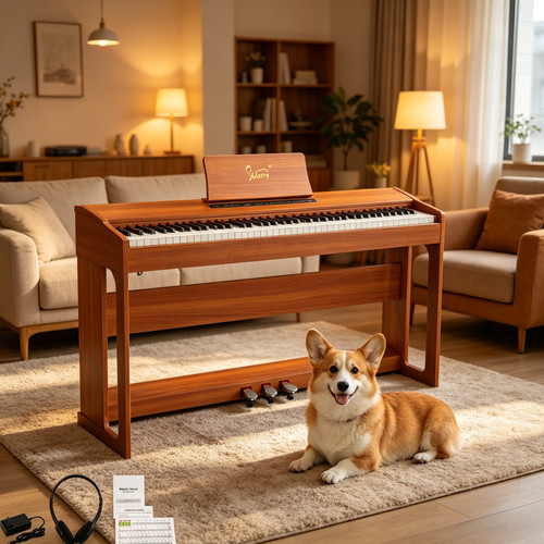 Glarry digital piano - glarry, keys