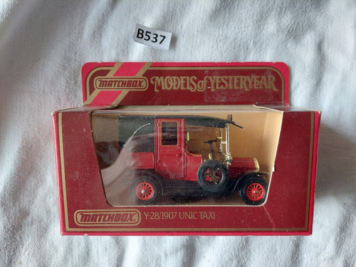 Matchbox yesteryear 1907 - 1907, taxi