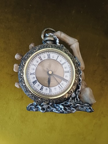 About time skeleton hand - hand, clock