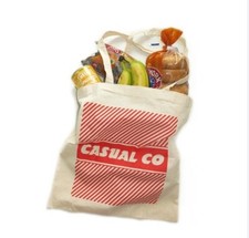 Casualco Casual Connoisseur 'Kwik Save' Tote Bag 80s Retro parody