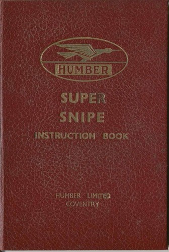 Humber super snipe 1938 - snipe,