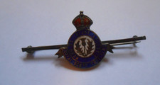 ROYAL SCOTS FUSILIERS silver and enamel Regimental   bar brooch