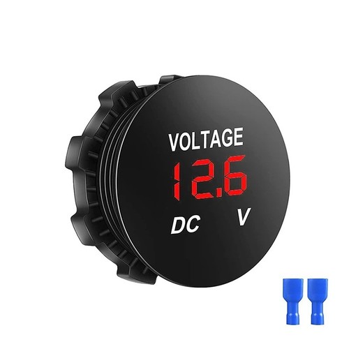 12v 24v led digital voltmeter - 24v,