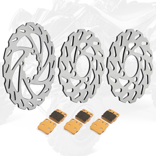 Front rear brake discs - front,