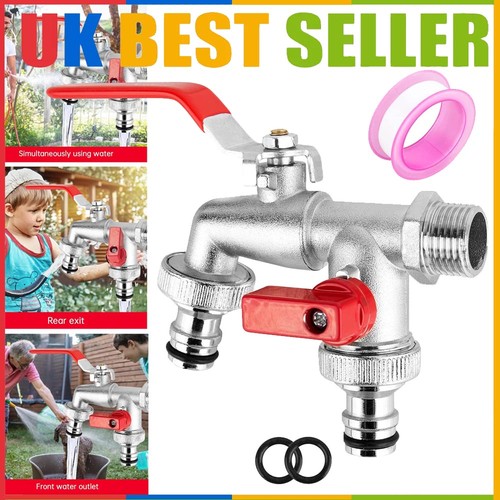 Double duo outlet - 3/4",
