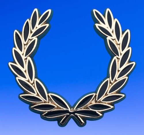 Scooter mod badge - mod, laurel