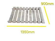 Heavy Duty Pallet Racking Timber Decks Open Boarded Timber 900mm X 1350mm